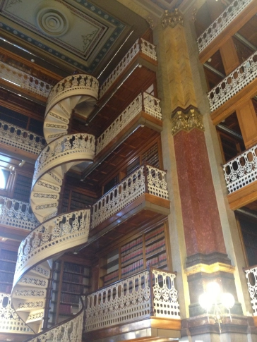 Amazing Ironwork in the library